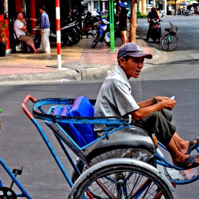 Street life Ho Chi Minh Vietnam